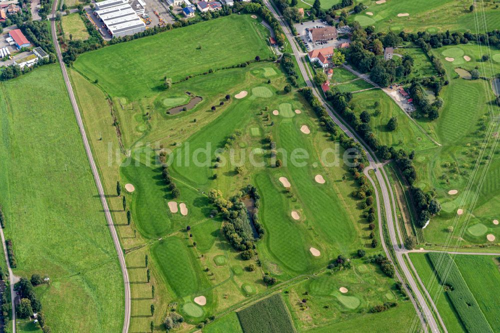 Luftaufnahme Zell am Harmersbach - Golfplatz des Golfclub Gröbernhof e.V. in Zell am Harmersbach im Bundesland Baden-Württemberg, Deutschland