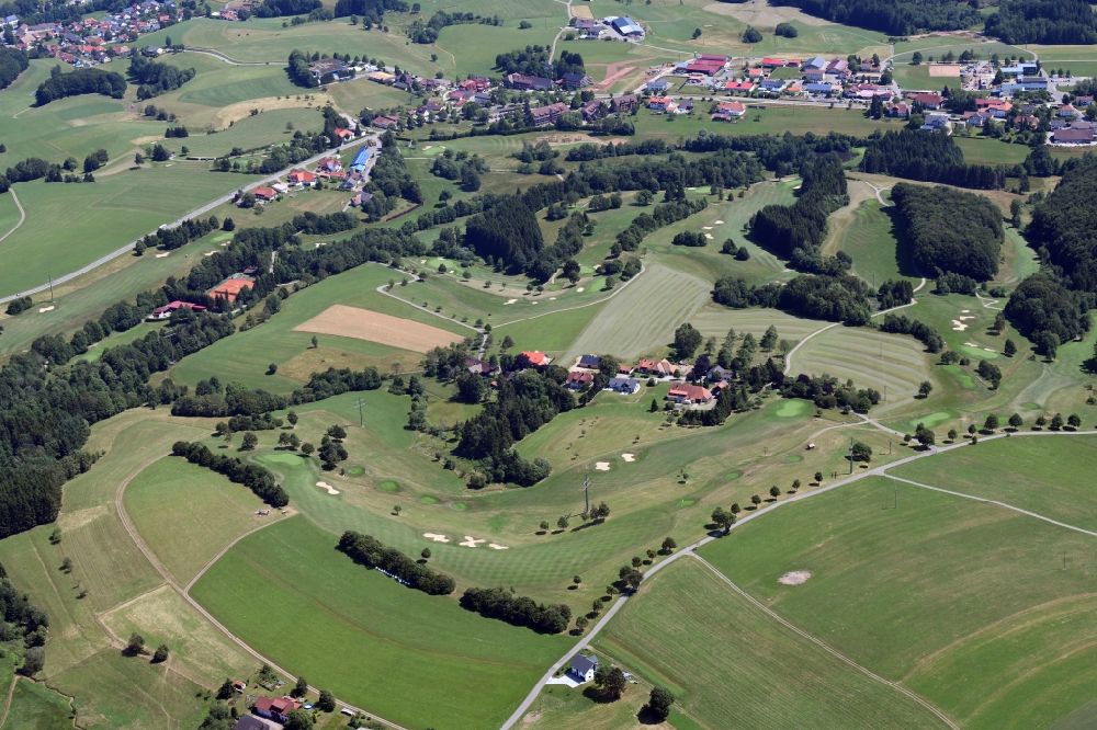 Luftaufnahme Rickenbach - Golfplatz des Golfclub Rickenbach e.V. in Rickenbach im Bundesland Baden-Württemberg, Deutschland