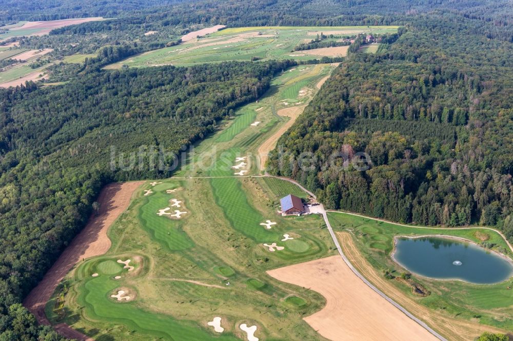 Luftaufnahme Kressbach - Golfplatz Golfclub Schloss Kressbach in Kressbach im Bundesland Baden-Württemberg, Deutschland