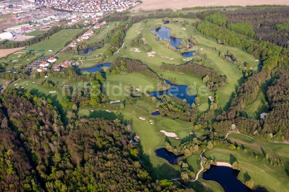 Luftaufnahme Soufflenheim - Golfplatz Golfclub Soufflenheim Baden-Baden in Soufflenheim in Grand Est, Frankreich