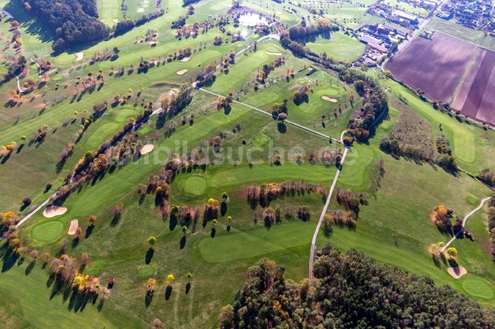 Luftbild Geiselwind - Golfplatz des Golfclub Steigerwald in Geiselwind e. V. in Geiselwind im Bundesland Bayern, Deutschland