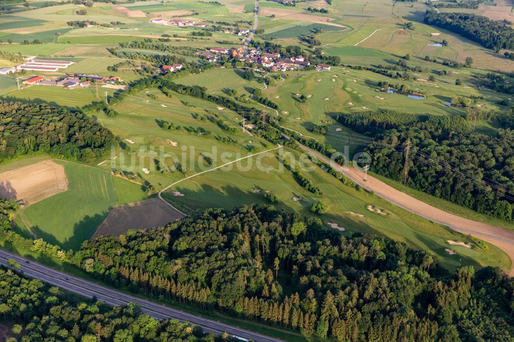 Luftaufnahme Steißlingen - Golfplatz Golfclub Steisslingen e.V. am Bodensee in Steißlingen im Bundesland Baden-Württemberg, Deutschland