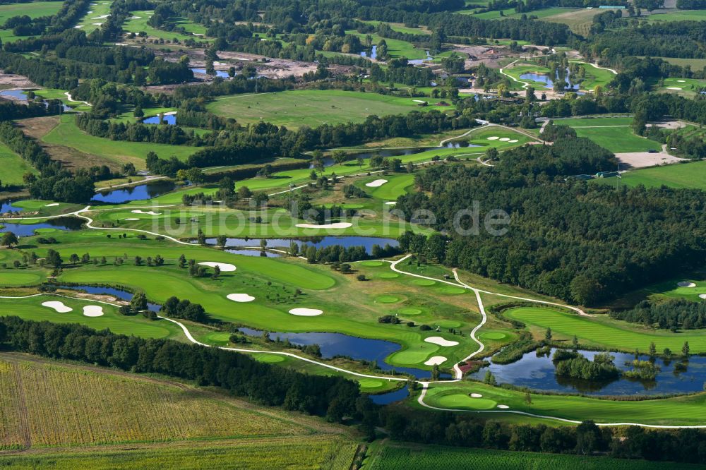Luftbild Winsen (Luhe) - Golfplatz Green Eagle Golf Courses in Winsen (Luhe) im Bundesland Niedersachsen, Deutschland