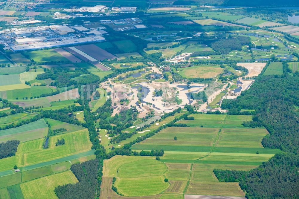 Luftaufnahme Winsen (Luhe) - Golfplatz Green Eagle Golf Courses in Winsen (Luhe) im Bundesland Niedersachsen, Deutschland