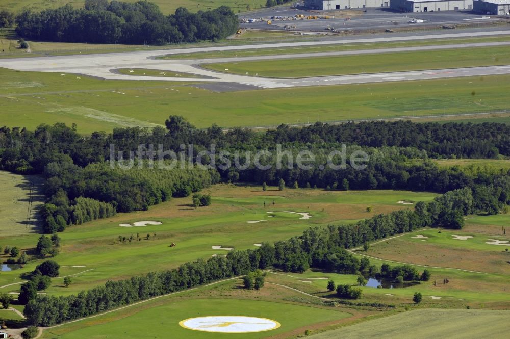 Groß Kienitz aus der Vogelperspektive: Golfplatz Groß Kienitz im Bundesland Brandenburg