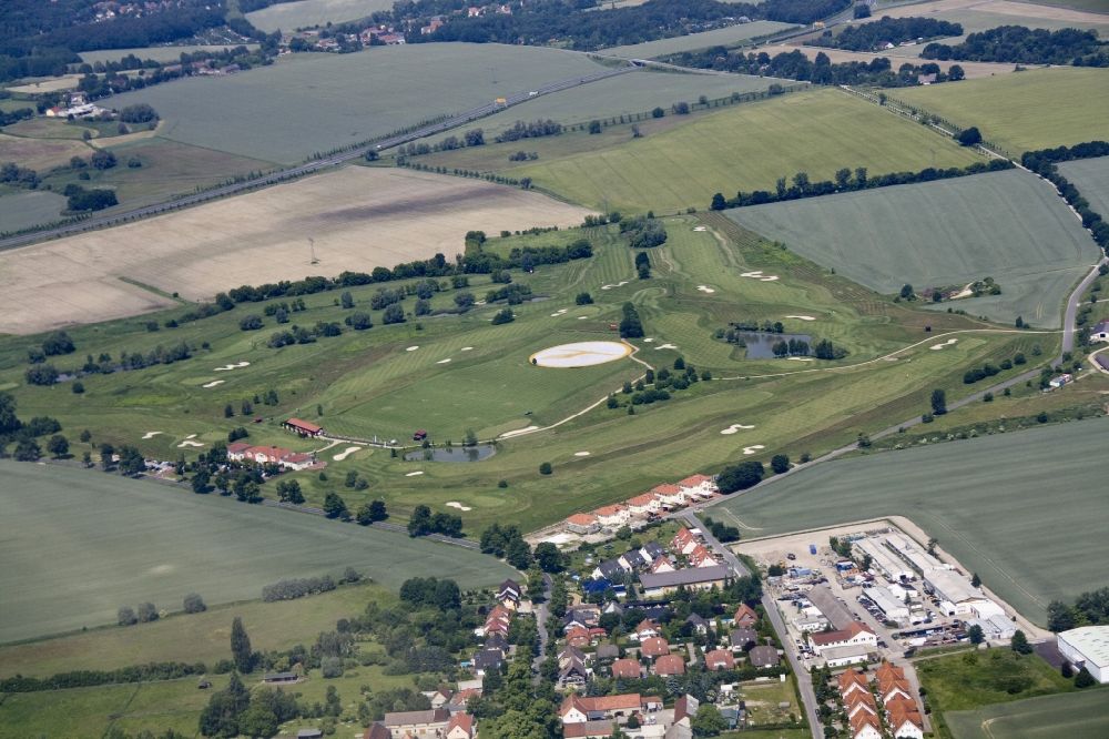 Groß Kienitz von oben - Golfplatz Groß Kienitz im Bundesland Brandenburg
