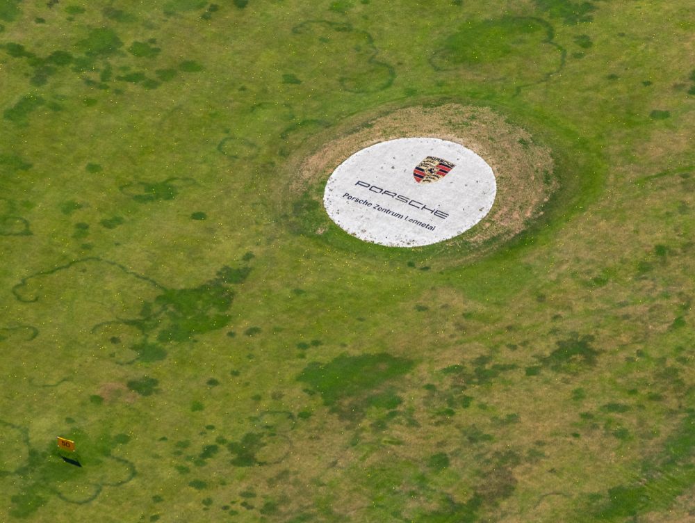 Luftbild Heck - Golfplatz Gut Berge in Heck im Bundesland Nordrhein-Westfalen, Deutschland