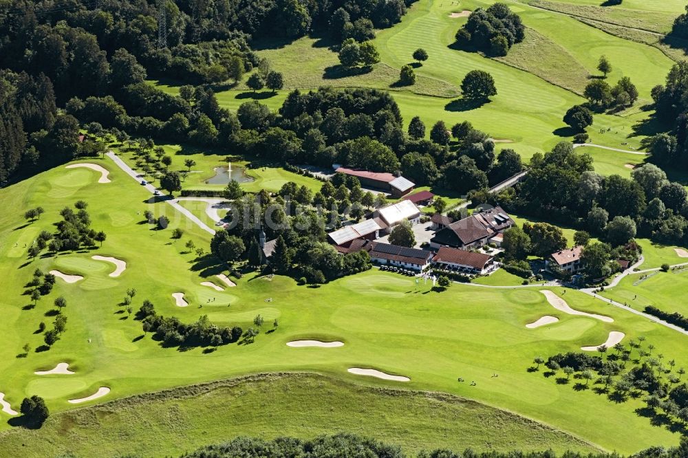 Luftaufnahme Starnberg - Golfplatz Gut Rieden in Starnberg im Bundesland Bayern, Deutschland
