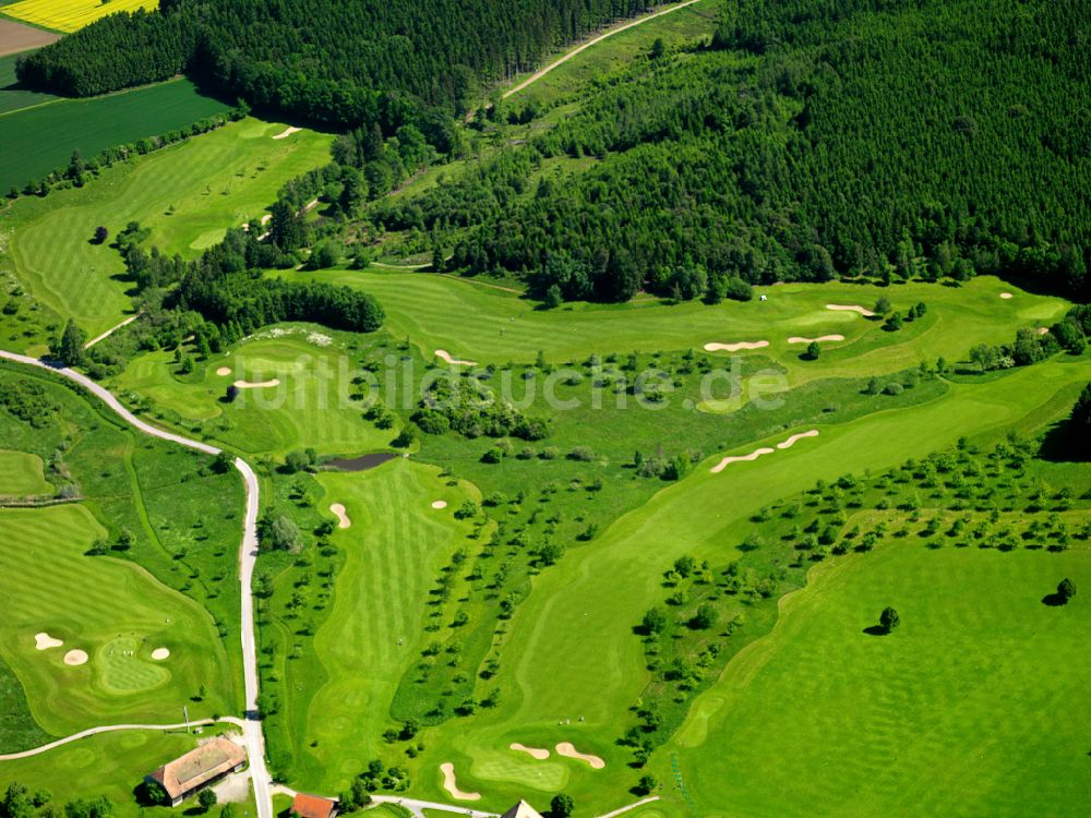 Reischenhof aus der Vogelperspektive: Golfplatz in Reischenhof im Bundesland Baden-Württemberg, Deutschland