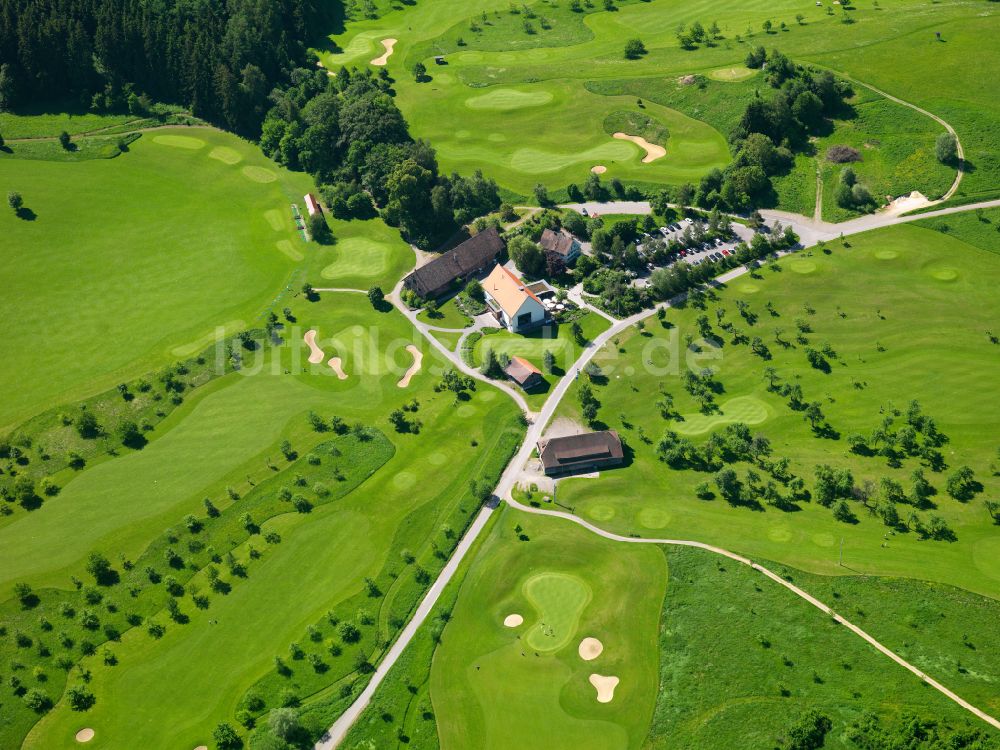 Reischenhof von oben - Golfplatz in Reischenhof im Bundesland Baden-Württemberg, Deutschland