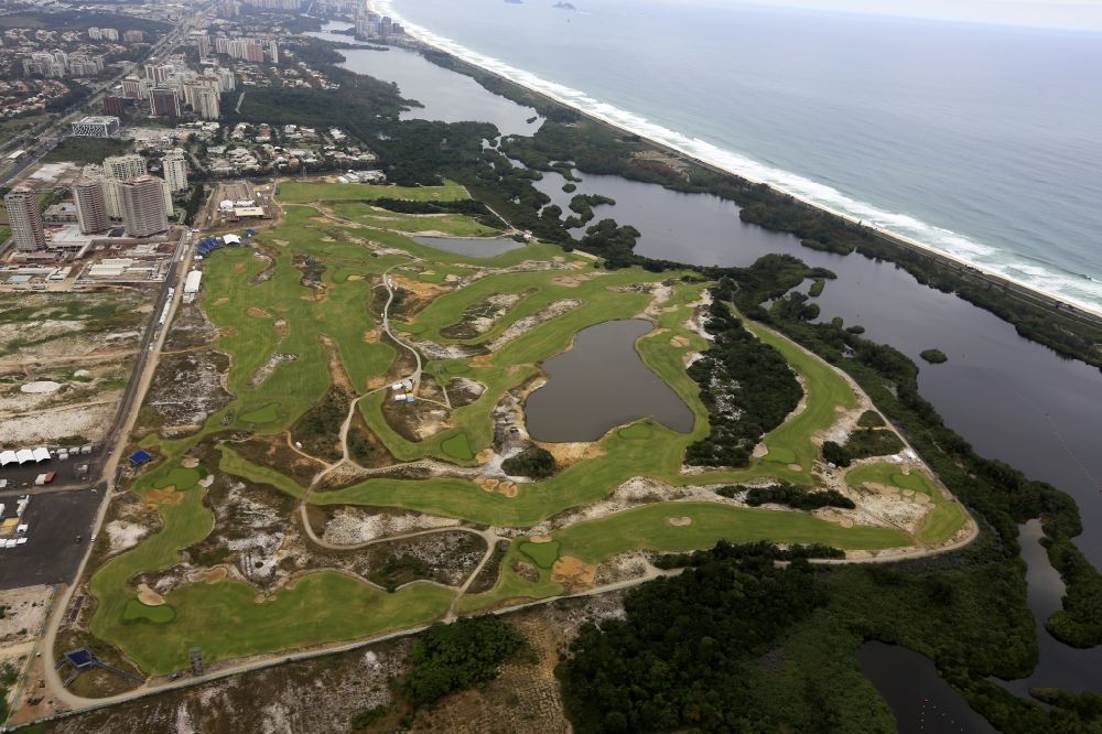 Luftbild Rio de Janeiro - Golfplatz in Rio de Janeiro in Brasilien