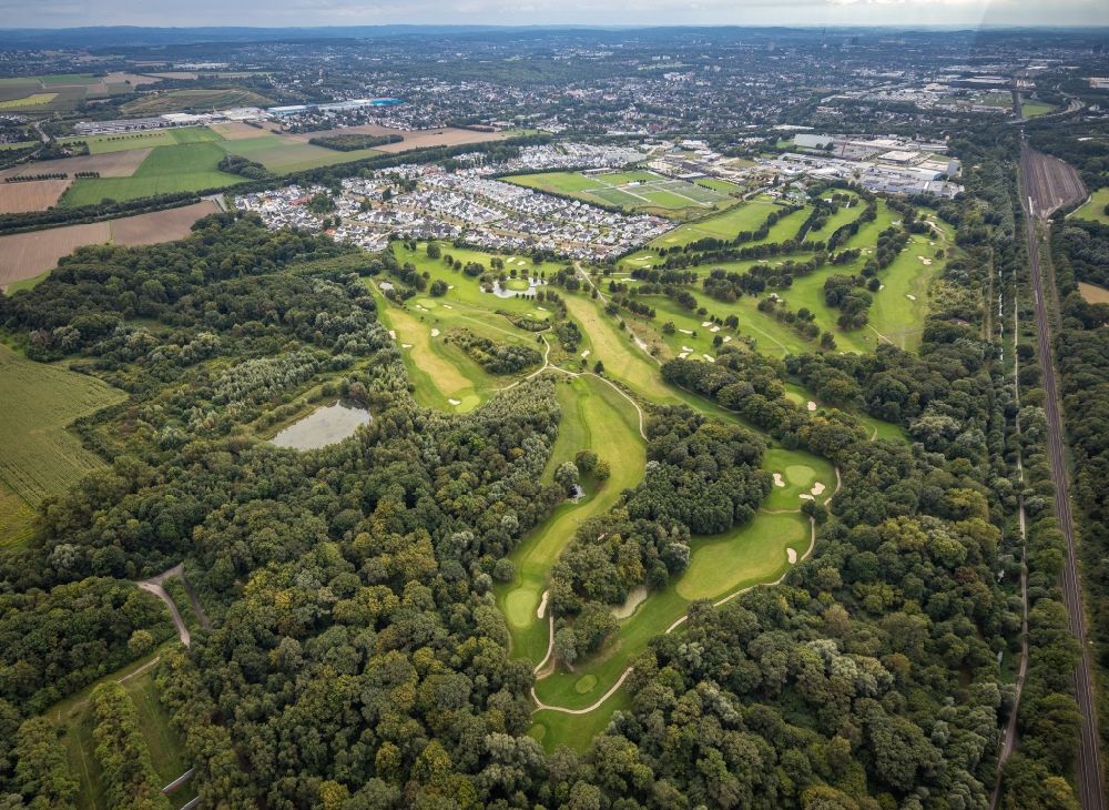 Luftbild Dortmund - Golfplatz Royal Saint Barbara's Dortmund Golf Club e.V. in Dortmund im Bundesland Nordrhein-Westfalen, Deutschland