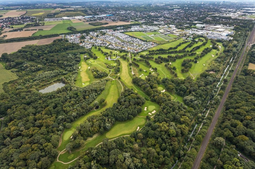 Luftaufnahme Dortmund - Golfplatz Royal Saint Barbara's Dortmund Golf Club e.V. in Dortmund im Bundesland Nordrhein-Westfalen, Deutschland