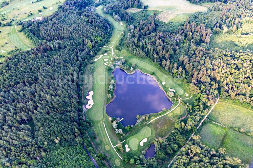 Luftbild Orsingen-Nenzingen - Golfplatz Schloss Langenstein - Der Country Club im Ortsteil Orsingen in Orsingen-Nenzingen im Bundesland Baden-Württemberg, Deutschland
