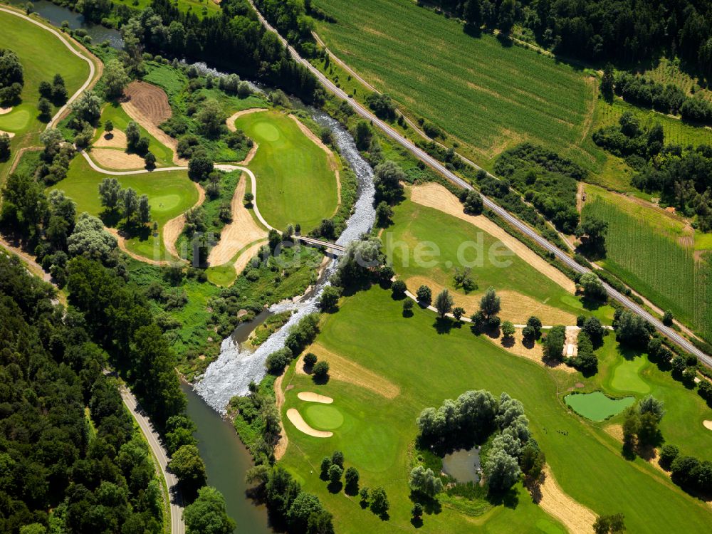 Starzach von oben - Golfplatz in Starzach im Bundesland Baden-Württemberg, Deutschland