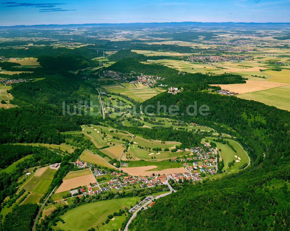 Luftbild Starzach - Golfplatz in Starzach im Bundesland Baden-Württemberg, Deutschland