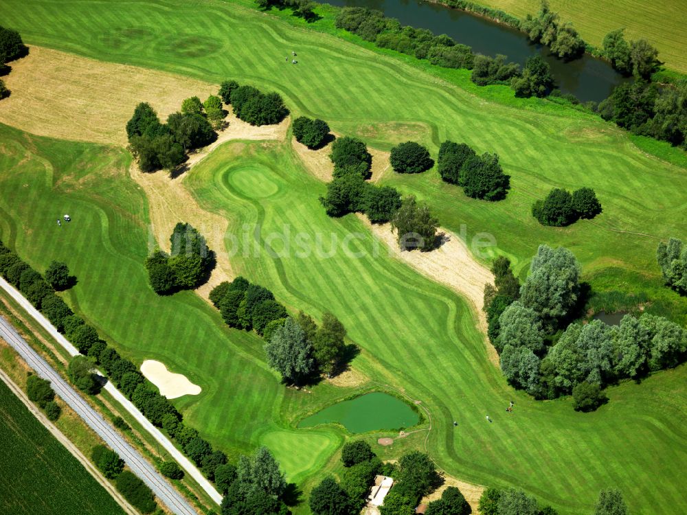 Starzach von oben - Golfplatz in Starzach im Bundesland Baden-Württemberg, Deutschland