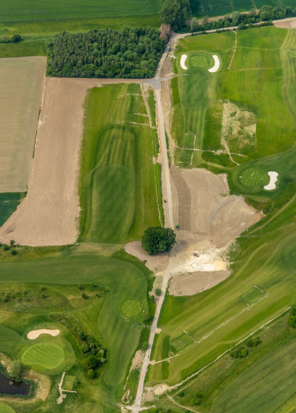 Luftaufnahme Werne - Golfplatz Werne a. d. Lippe in Werne im Bundesland Nordrhein-Westfalen, Deutschland