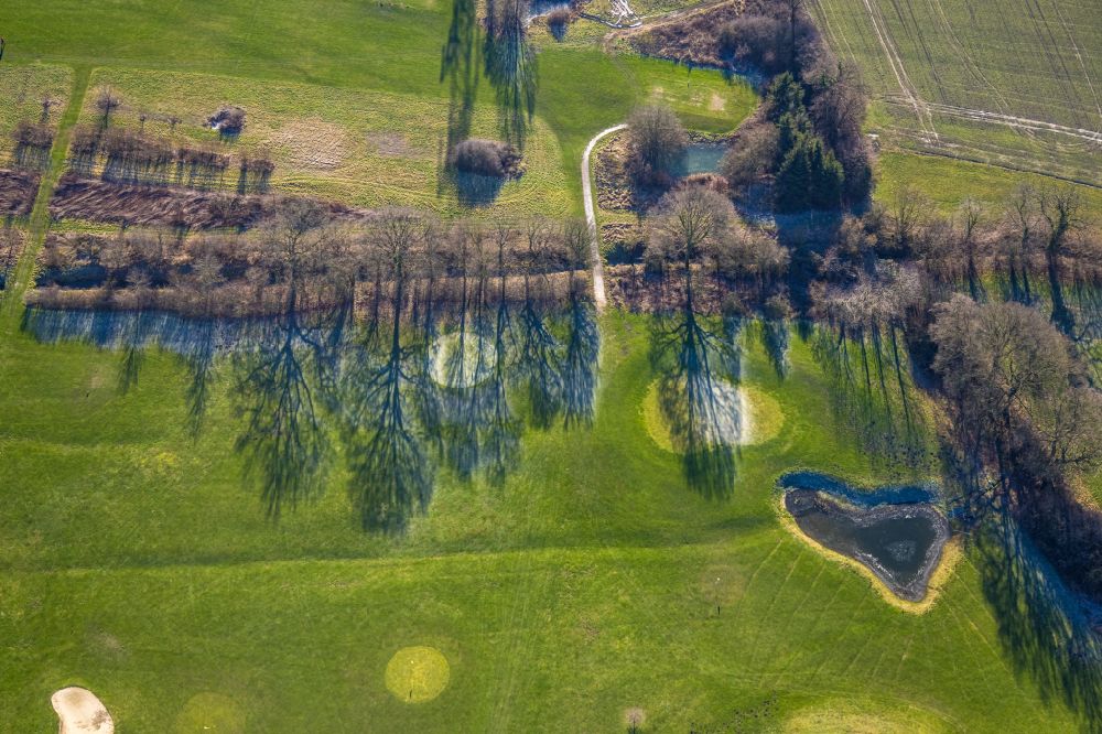 Luftbild Werne - Golfplatz Werne a. d. Lippe in Werne im Bundesland Nordrhein-Westfalen, Deutschland