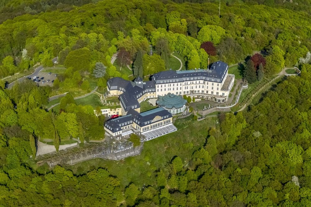 Luftaufnahme Königswinter - Grandhotel Petersberg bei Konigswinter im Bundesland Nordrhein-Westfalen