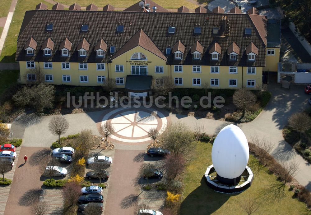 Luftbild Niemegk OT Neuendorf - GreenLine Landhotel Im Fläming Niemegk