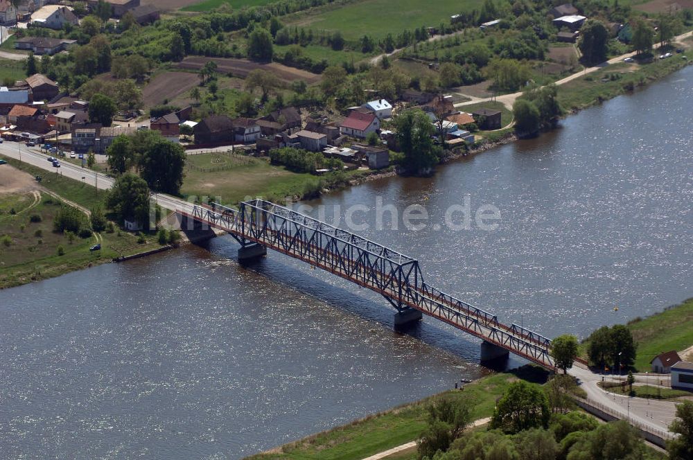 Luftaufnahme SCHWEDT - Grenzübergangsstelle Schwedt an der Oder