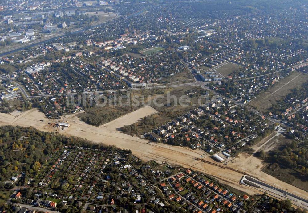 Luftaufnahme Schönefeld - Großprojekt Schönefeld