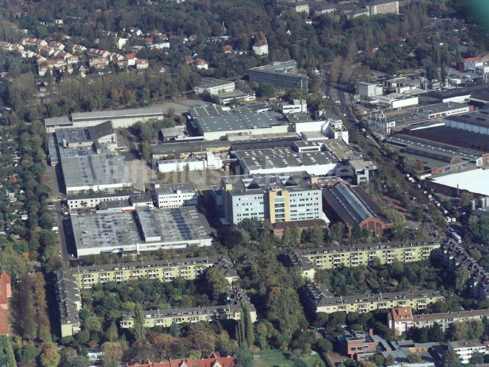 Berlin-Borsigwalde von oben - Grundstück der GEBAU-Aktiengesellschaft an der Holzhauser Straße in Berlin-Borsigwalde