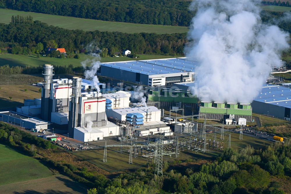 Luftbild Hamm - GuD Kraftwerk mit Gas- und Dampfturbinenanlagen in Hamm im Bundesland Nordrhein-Westfalen, Deutschland