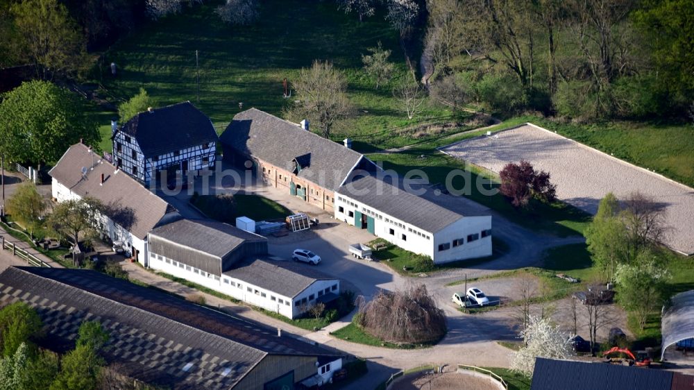Luftaufnahme Königswinter - Gut Heiderhof in Königswinter im Bundesland Nordrhein-Westfalen, Deutschland