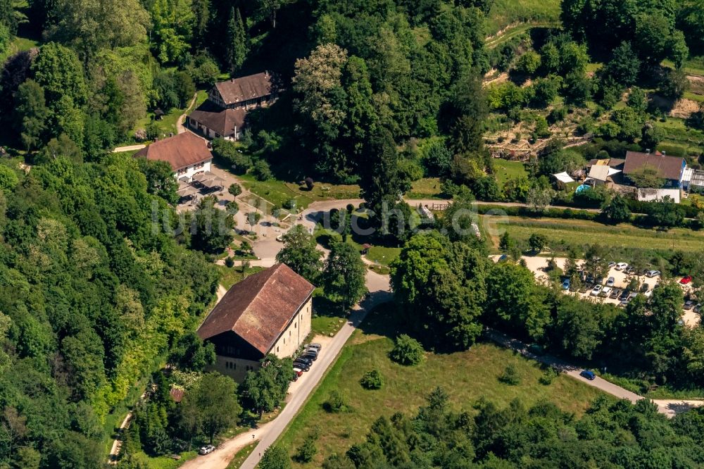 Luftbild Ihringen - Gutshaus und Landgut Hofgut Lilienhof in Ihringen im Bundesland Baden-Württemberg, Deutschland