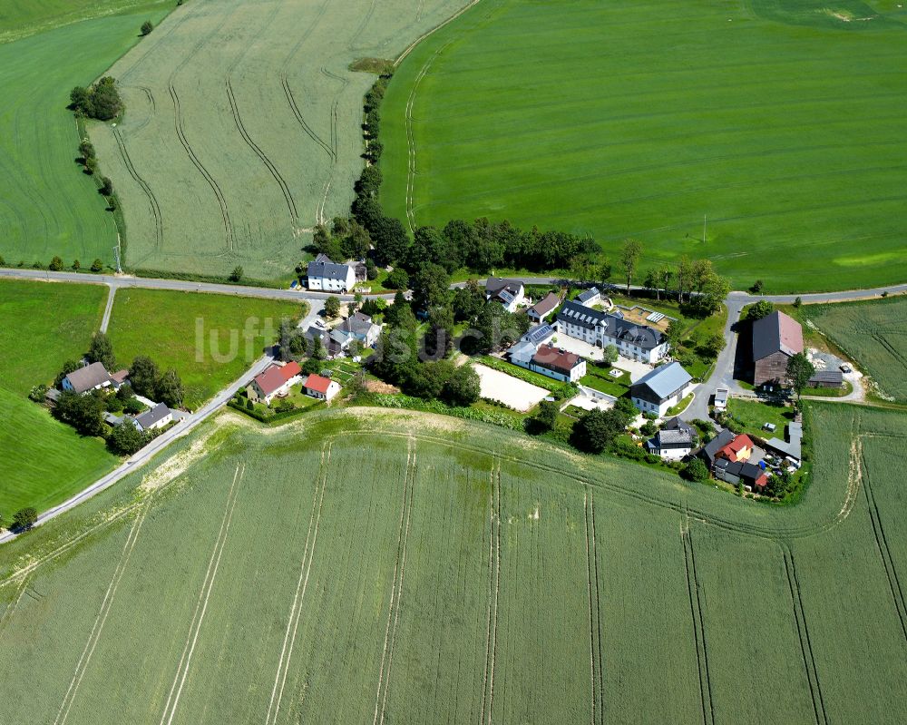 Luftbild Leupoldsgrün - Gutshaus und Landgut in Leupoldsgrün im Bundesland Bayern, Deutschland