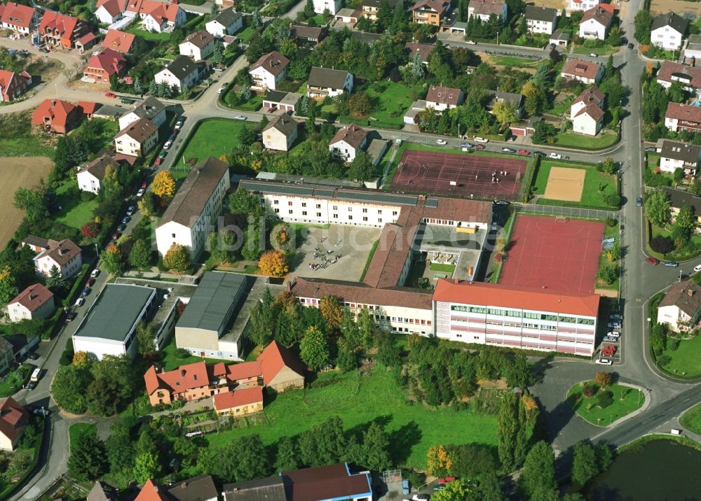 Luftbild Wiesentheid - Gymnasium Steigerwald-Landschulheim in Wiesentheid im Bundesland Bayern, Deutschland