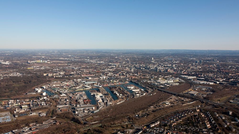 Luftbild Dortmund - Hafen Dortmund im Bundesland Nordrhein-Westfalen