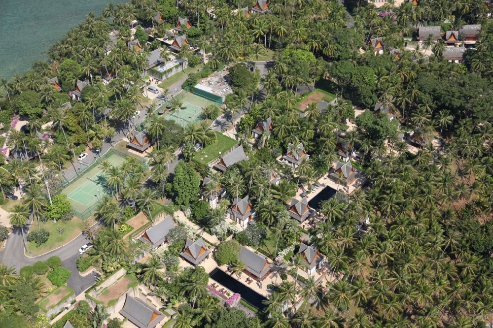 Luftbild Choeng Thale - Halbinsel bei Choeng Thale auf der Insel Phuket in Thailand