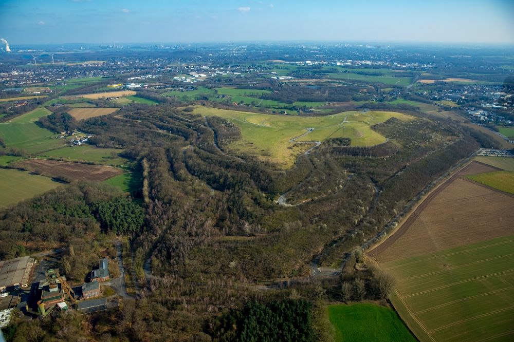 Luftbild Neukirchen-Vluyn - Halde Norddeutschland in Neukirchen-Vluyn im Bundesland Nordrhein-Westfalen