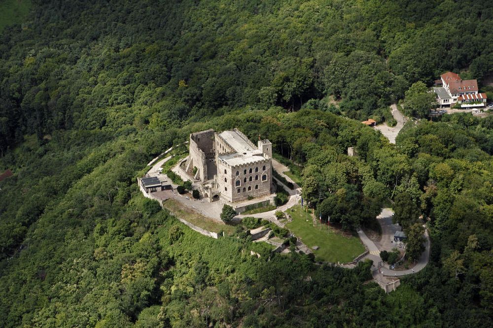 Luftbild Hambach - Hambacher Schloss