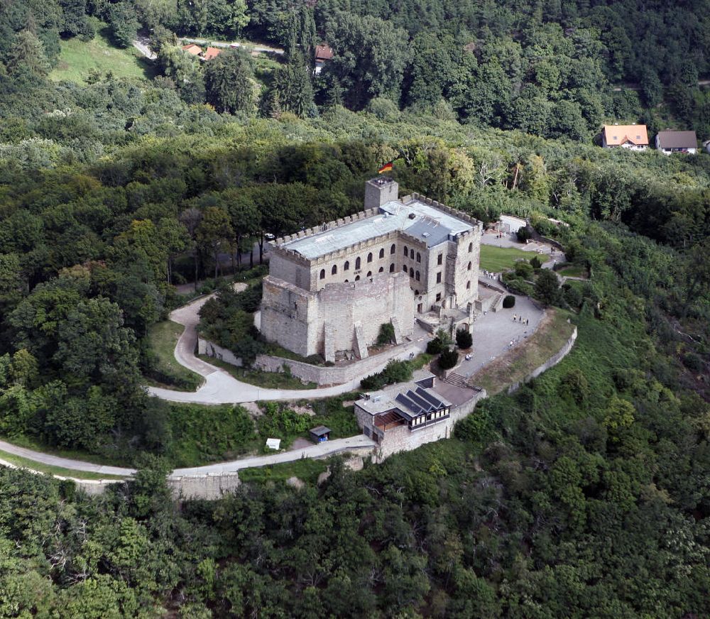 Luftbild Hambach - Hambacher Schloss