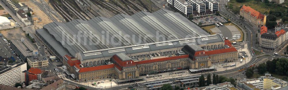 Luftbild Leipzig - Hauptbahnhof Leipzig