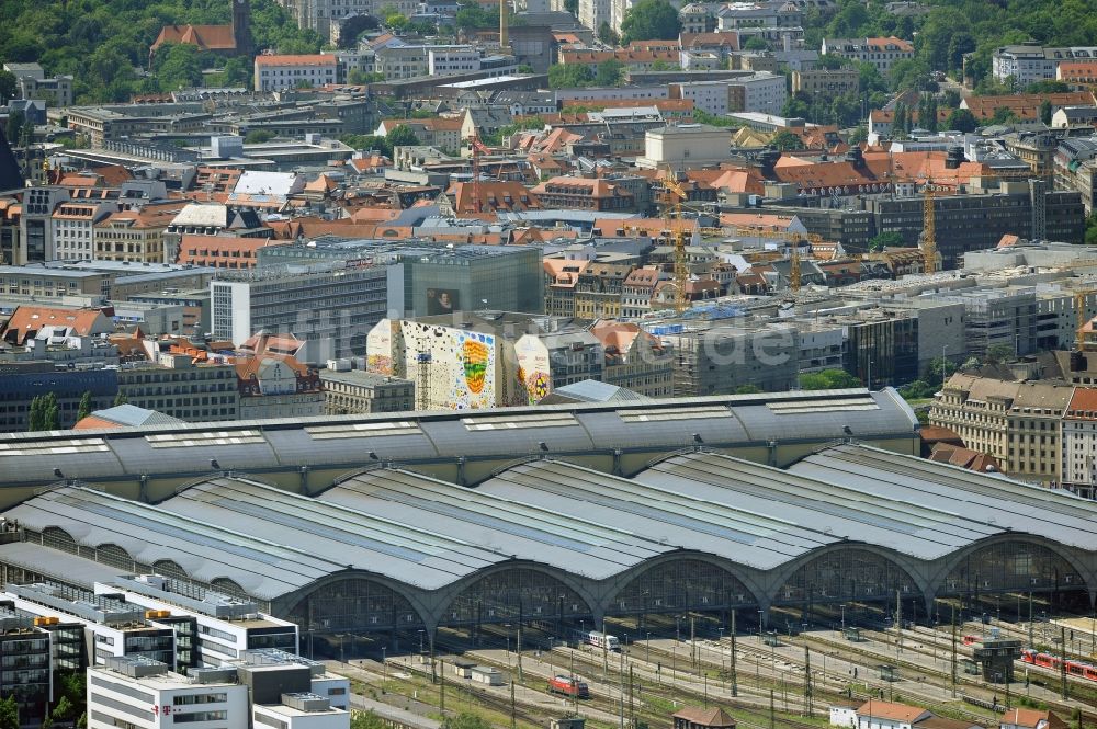 Leipzig aus der Vogelperspektive: Hauptbahnhof Leipzig