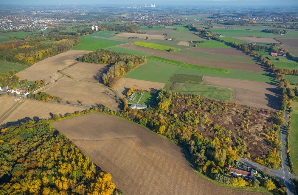 Luftbild Hamm - Heide- Landschaft an der Martinstraße in Hamm im Bundesland Nordrhein-Westfalen