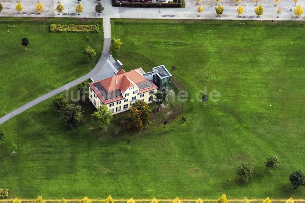 Luftaufnahme Fürth - Herbstluftbild Gebäudekomplex der Hochschule Wilhelm Löhe in Fürth im Bundesland Bayern, Deutschland