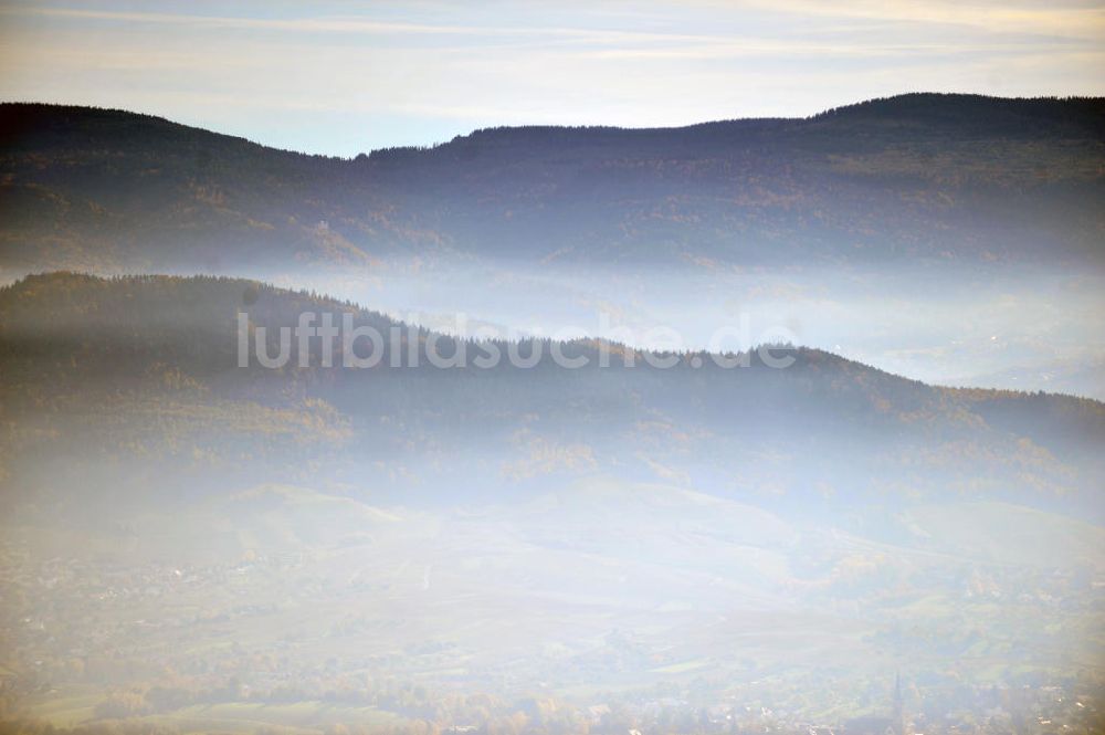 Tiefenau von oben - Herbststimmung im Schwarzwald