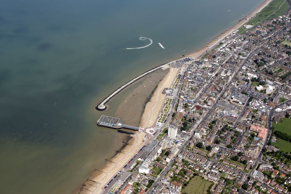 Luftaufnahme Herne Bay - Herne Bay in der Grafschaft Gent in England, Großbritannien