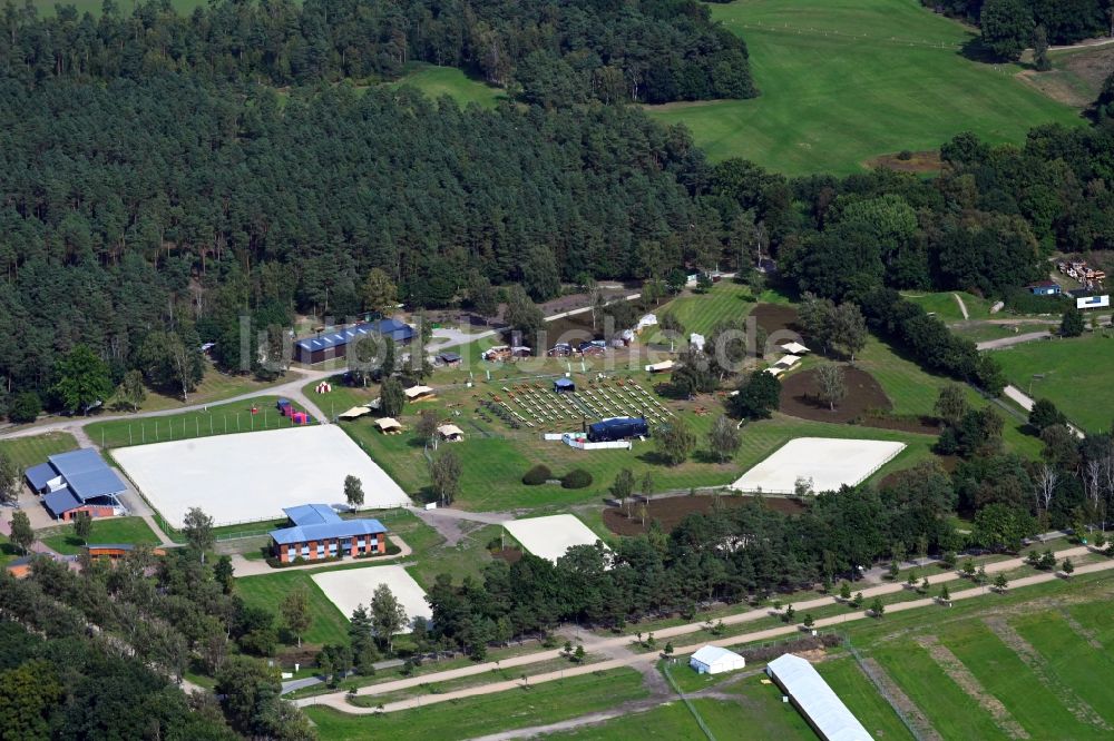 Luftbild Luhmühlen - Himmel u. Heide - Eventpark in Luhmühlen im Bundesland Niedersachsen, Deutschland