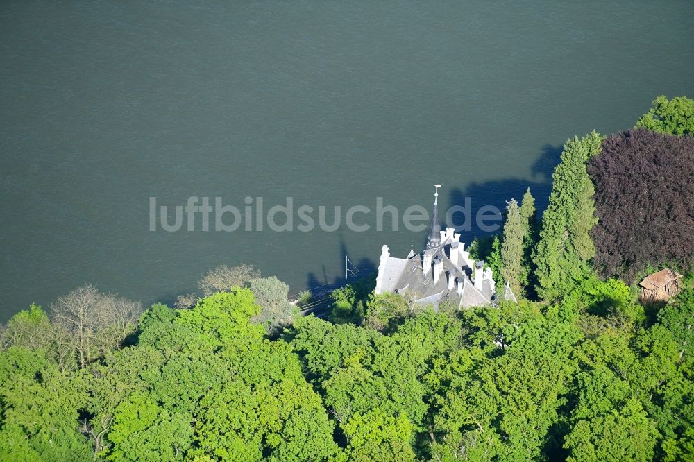 Luftbild Remagen - Historische Villa - Einfamilienhaus in Remagen im Bundesland Rheinland-Pfalz, Deutschland