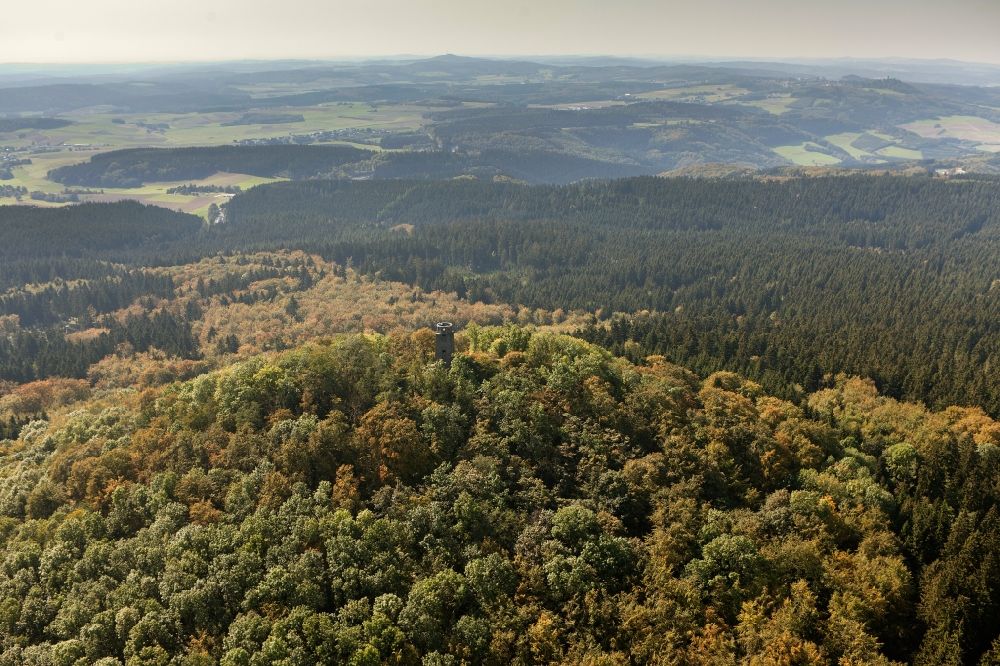 Luftbild Herresbach - Hohe Acht bei Herresbach im Bundesland Nordrhein-Westfalen