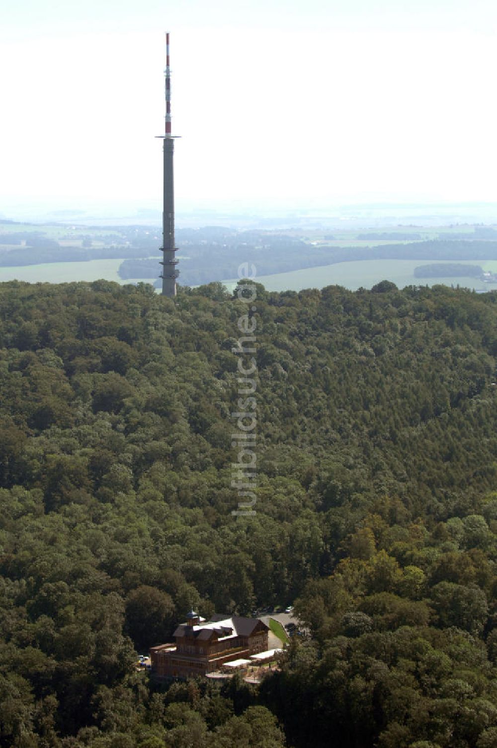 Luftbild Löbau - Honigbrunnen Löbau