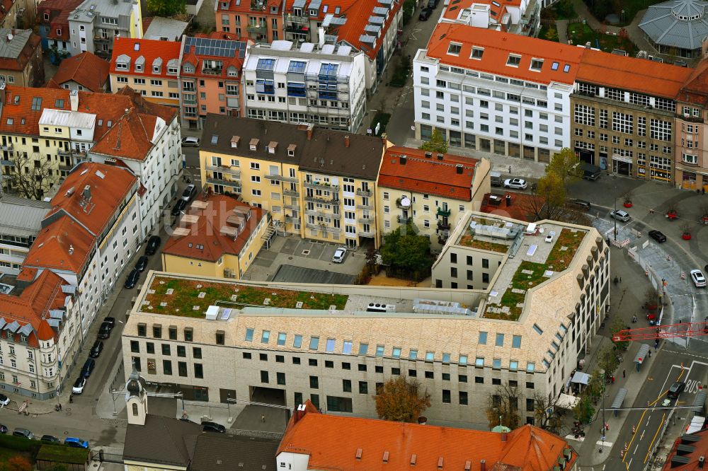 Luftaufnahme München - Hotel Miano im Ortsteil Pasing-Obermenzing in München im Bundesland Bayern, Deutschland