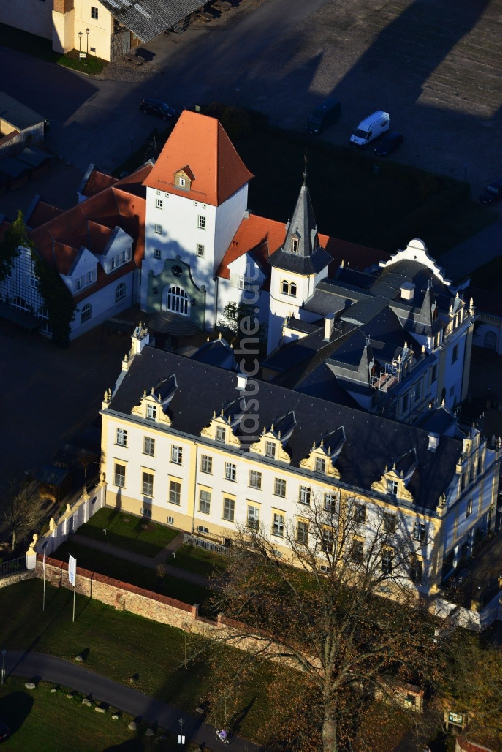 Luftbild Löwenberger Land Liebenberg - Hotel Schloss und Gut Liebenberg im Löwenberger Land im Bundesland Brandenburg